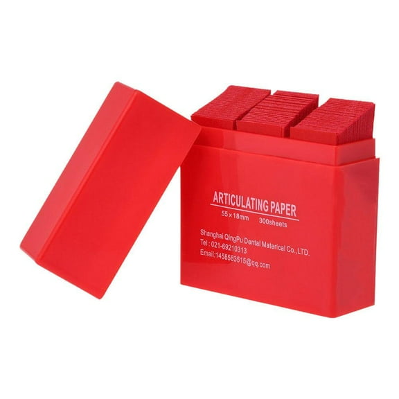 Articulating Paper (300pcs), Dental Bite Paper for Occlusion Test