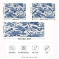 thumbnail image 2 of Satin Pillowcase Soft and Smooth Pillow Case for Hair and Skin Blue Flowers and Birds, 2 of 7
