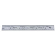 12" 4R Rigid Steel Rule