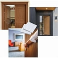 thumbnail image 4 of 6Pcs Weather Stripping Seal Strip Foam Door Seal Window Sealer for Winter Soundproof Door Insulation Strip Thin Stripping Seal for Door Frame Door Gap Filler Noise Blocker 2x1.7in for diy making, 4 of 9