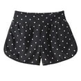 thumbnail image 5 of RELLECIGA Women's Black Polka Dot High Waisted Swim Shorts Swim Board Shorts for Women Size Small, 5 of 10