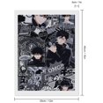 thumbnail image 2 of Jujutsu Kaisen Diamond Art Kits, 5D Diamond Art for Home Wall Art Decor, Anime Painting by Number Kits Full Drills Diamond Dots for Adults, 2 of 9