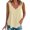 Yellow, variant on Baberdicy Women's Plus Size Scallop Hem Vest – Comfortable V-Neck Sleeveless Top, Lightweight Breathable Casual Wear, Loose Fit Summer Tank (Black | XXL)