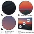 thumbnail image 3 of Designart "Sunset'S Roadside Beauty I" Road Wall Art Prints, 3 of 7