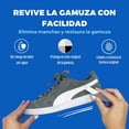 thumbnail image 2 of Kit de Cepillo para Gamuza y Borrador de Doble Cara Shoozas Para Zapatos Y Tenis, 2 of 7