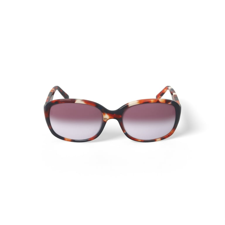 FLOWER Women's Prescription Fashion Sunglasses FLR1006, Edie, Blue