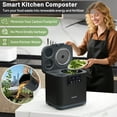 thumbnail image 4 of Costway 4 L Electric Composter for Kitchen Smart Waste Dispenser with Lid, Auto-Cleaning, 4 of 10
