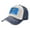 Navy Blue, variant on Oklahoma Flag Baseball Cap Distressed Adjustable Vintage Cotton Denim Hat for Women Men