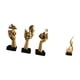 thumbnail image 5 of Estatuas de resina de pensadores, esculturas de arte abstracto para oficina, estantería, sala de estar, estatua de fuego, adorno de escritorio, recuer, 5 of 8