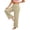 Beige-pants for women, variant on Womens Wide Leg Pants Soft High Elastic Waist Loose Straight Trousers Casual Comfy Yoga Sweatpants