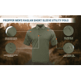 thumbnail image 6 of Propper Men's Raglan Short Sleeve Utility Polo, 6 of 7