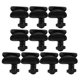 thumbnail image 1 of unbranded 10Ud Clip Ajustable Negro Para Micrófono Con Material Resistente Para Uso En Radio Y Streaming, 1 of 7