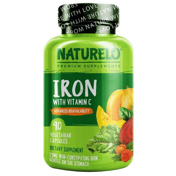 Iron with Vitamin C, 90 Capsules