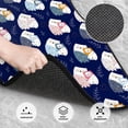 thumbnail image 3 of Balery Mom And Baby Owls Juego de 4 Alfombrillas para Auto, Revestimientos de Caucho Resistente, Diseño Antideslizante, 3 of 7