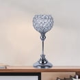 thumbnail image 4 of Candelabro de cristal elegante Perfecl decoración de mesa Plata 120x330mm, 4 of 8