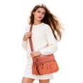 thumbnail image 2 of LAVA Women's Nylon Crossbody Bag, Waterproof Multi-Pocket Shoulder Purse Travel, 2 of 8
