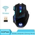 thumbnail image 2 of Zelotes 2.4G Wireless Gaming Mice Mouse LED 7D Optical 2400DPI for PC Pro Gamer, 2 of 8