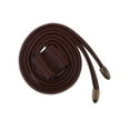 thumbnail image 2 of ziyahi Leather Drawstring Replacement Strap for Bucket Bag Handbag Coffee, 2 of 9