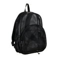 thumbnail image 4 of Eastsport Unisex Mesh Bungee Backpack with Padded Shoulder Straps, Black, 4 of 6