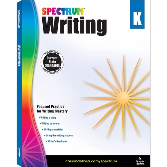 Pre-Owned Spectrum Writing, Grade K: Volume 34 (Paperback) 1483811956 9781483811956