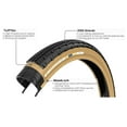 thumbnail image 3 of Gravelking Sk Tubeless Tire Black / Black Select Size 700X30C BLACK/BROWN, 3 of 7