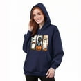 thumbnail image 5 of WJHWSX Hoodies for Women,Womens Hoodies,Stretch Fabric,Breathable,Polyester,Navy,2XL, 5 of 5