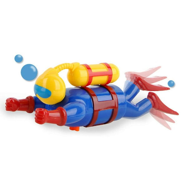 POINTERTECK Children Dive Toys Wind-Up Diver Doll Funny Water Swimming Bath Playing Creativity Kids Toys