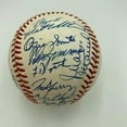 thumbnail image 2 of 1990 All Star Game Team Signed Baseball Ozzie Smith Ryne Sandberg Beckett COA, 2 of 11