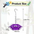 thumbnail image 4 of 4-Pack 12 Ounce Hummingbird Feeder – 30 Port with Perch & Built-In Ant Moat, 4 of 8