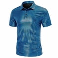 thumbnail image 5 of pstuiky Camisas de manga corta para hombre, Camisa de manga corta con botones y cuello abatible con purpurina de color liso para hombre camisas casuales para hombre s, 5 of 5