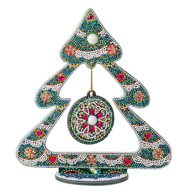 Crystal Christmas Tree Craft DIY Diamond Painting Kit Home Decor (SDS04) Tmvgtek Oficina Multiescena Multifunción