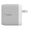 thumbnail image 6 of Belkin 40W Dual USB-C Wall Charger with USB-C to USB-C Cable – Fast Charging Adapter for iPhone 15/16, Samsung Galaxy, Google Pixel, iPad, AirPods & More – Silver, 6 of 8