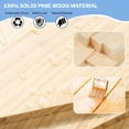 thumbnail image 4 of Librero infantil NANATI de madera de pino, doble cara, Montessori, 4 of 6