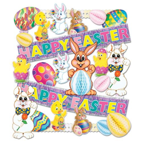 Beistle Easter Decorating Kit - 26 Pieces