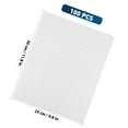 thumbnail image 2 of FELTECHELECTR 100Set Rectangular Epe Foam Pouch for Moving Supplies for Glassware 11.8X9.8X0.02In, 2 of 7
