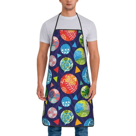 

Aprons for Men Women - novelties palm leaves Cooking Kitchen Apron Chef Apron Waterproof Apron for Painting Pottery Baking BBQ Gardening Salon Gift For women Men