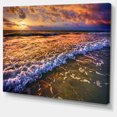 thumbnail image 2 of Beau Coucher de Soleil avec Eaux Blanches - Impression sur Toile, 2 of 4