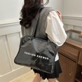 thumbnail image 3 of PVC DuPont Paper Bolso de hombro Gran capacidad Bag Casual Tote Tote Fashion Fashion Bag Bag Bols de viaje Bolso de trabajo de compras, 3 of 9