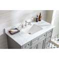 thumbnail image 4 of Ari Kitchen & Bath South Bay 43" Solid Wood Bathroom Vanity in Gray, 4 of 6
