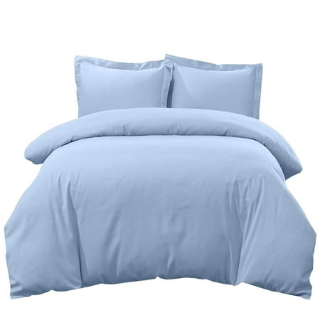 Breathable Crispy Soft 100 Cotton Percale Duvet Covers Long