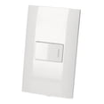 thumbnail image 1 of Placa Interruptor Apagador Timbre 1/3 Blanco De Hogar Surtek SURTEK P418B, 1 of 2