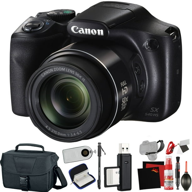 Canon PowerShot SX540 HS Digital Camera (Intl Model) +Extra Accessory