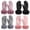 Black, Gray, Pink, Purple, variant on 4-Pack Women's Thickened Winter Touchscreen Gloves, Fleece Lined Thermal Gloves with Faux Fur Cuff, Soft Windproof Cold Weather Gloves for for Christmas Gifts