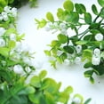 thumbnail image 3 of Fake Flowers for Outside, Festival Decoration Artificial Flowers Star Sky Eucalypt Vines Outdoor Home Decoration Simulation Flowers, 3 of 6