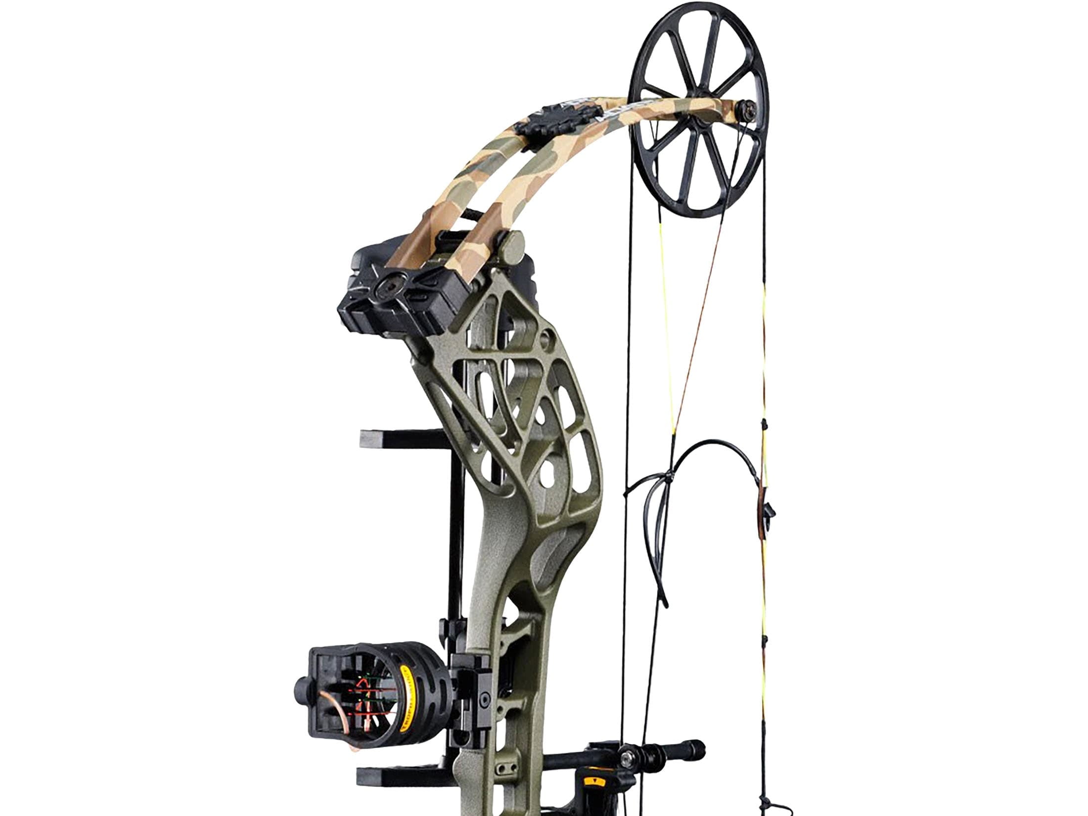 Bear Archery Adapt 2 Compound Bow Package Left Hand 60 lb Throwback Green