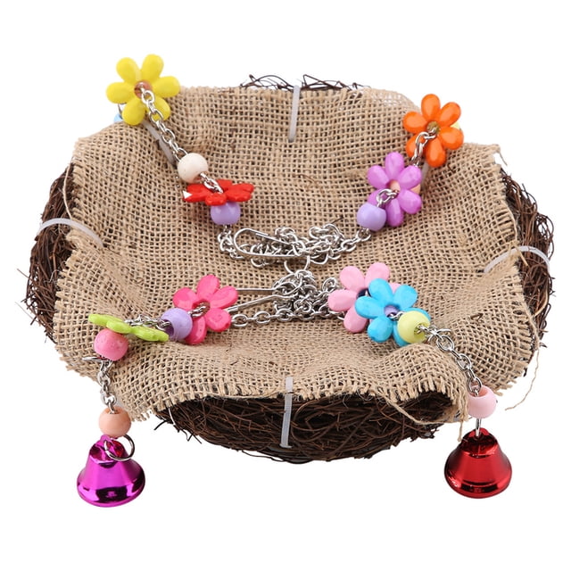 Bird Hanging Toy, With Bells Standing Perch Toy Bird Bird Swing Toy With Bells, For Pets Animals