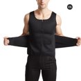 thumbnail image 2 of Seitruly Chaleco moldeador de cuerpo para hombre, entrenador de cintura, camiseta de sudor con doble cinturón, corsé, Top adelgazante para el Abdomen, fajas XXXL, 2 of 6