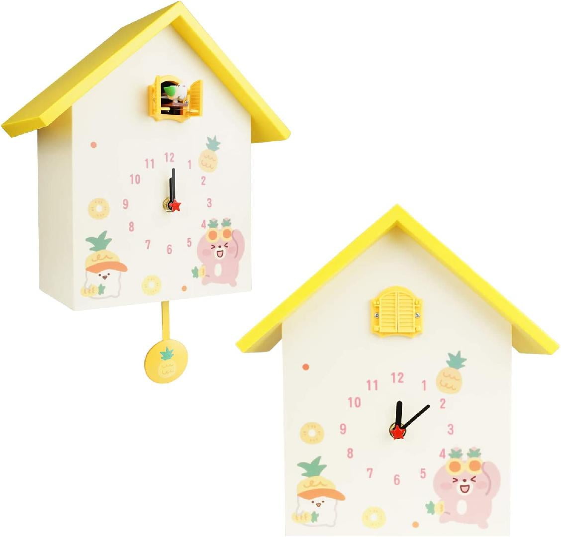 Cuckoo Clock Cuckoo Wall Clock,Cuckoo Bird Voices Call, Design Clock