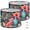 Color 2, variant on Drum Lampshades 13"x13"x10" Pink Flamingo Tropical Floral Frame Pineapple Polka Dot Watercolor Light Shade for Table Lamps Floor Lamp Shades Replacement Assembly Required