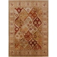 thumbnail image 1 of Ahgly Company Indoor Rectangle Mid-Century Modern Mahogany Brown Oriental Area Rugs, 8' x 12', 1 of 6